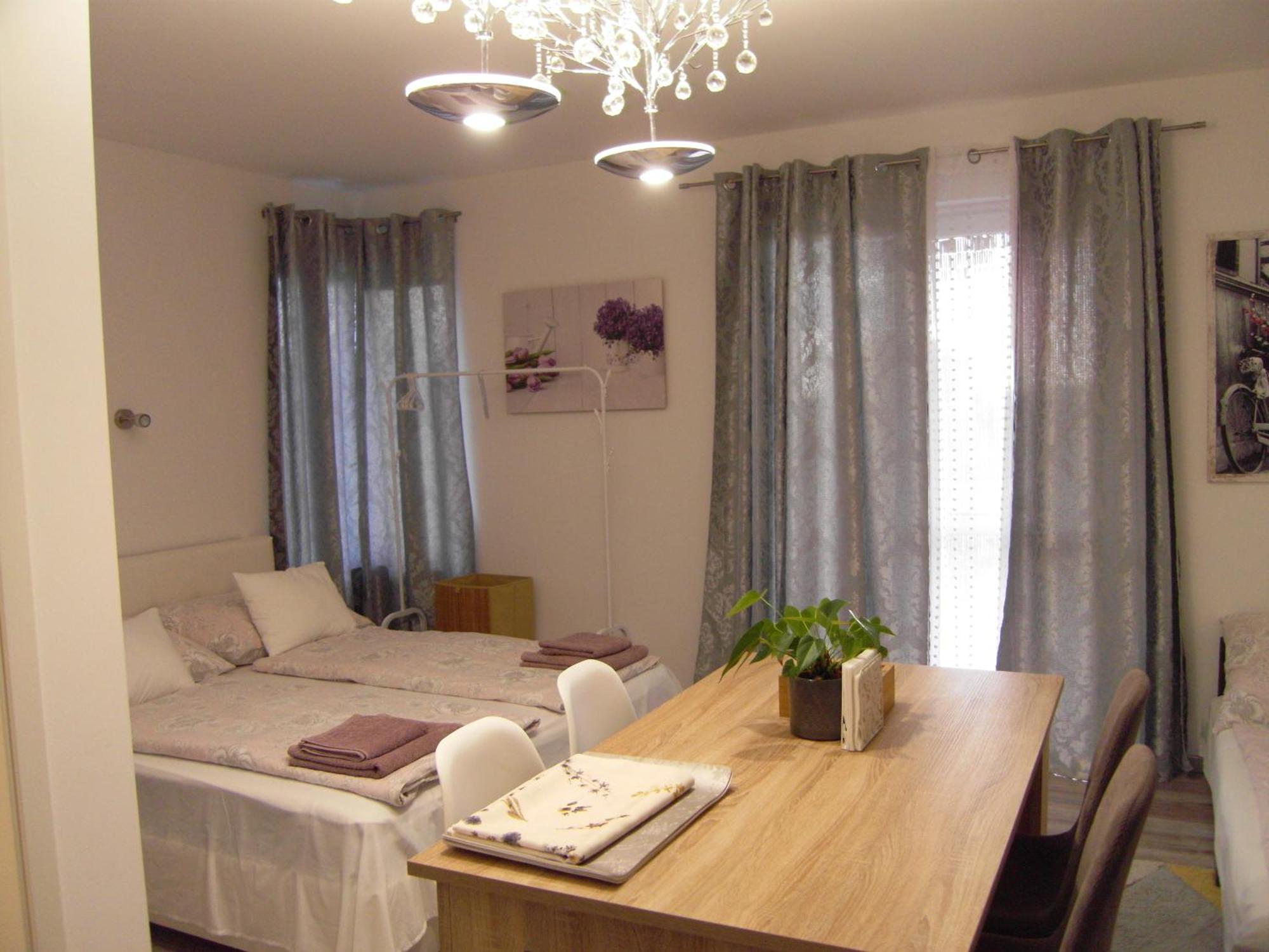 Apartmán Edina Vendeghaz-Gyenesdiás Exteriér fotografie