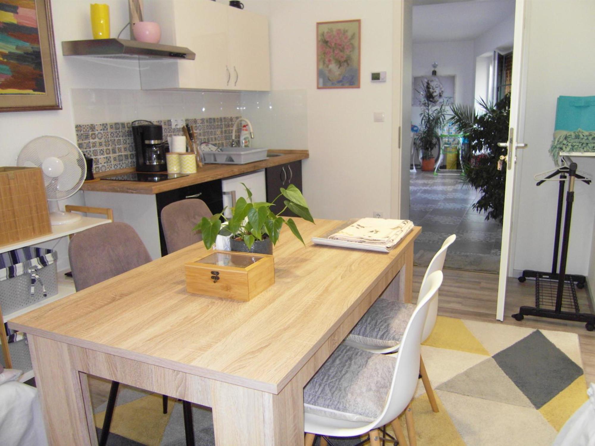 Apartmán Edina Vendeghaz-Gyenesdiás Exteriér fotografie